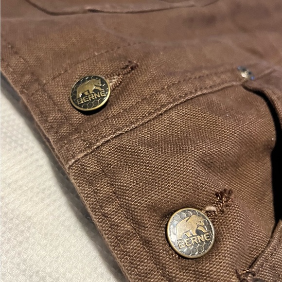 Men's Brown Cargo Overalls with Adjustable Straps 34x32 - Picture 3 of 16